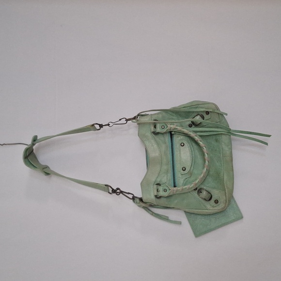 Authentic Balenciaga Mini City Bag Seafoam Green Collector's Item - Picture 1 of 17